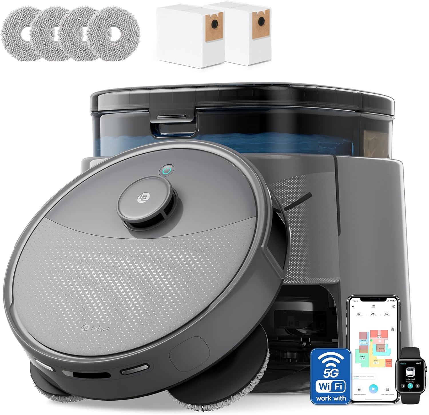 Lefant M3 Max Robot Vacuum Cleaner
